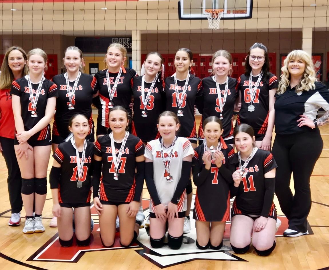 Nassau Heat younger squad with silver medals in the gymnasium